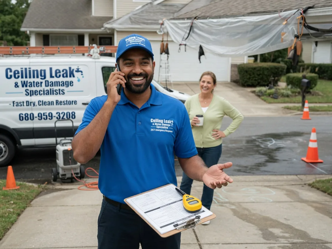Ceiling Leak Cleanup Clifton, TN FAQs